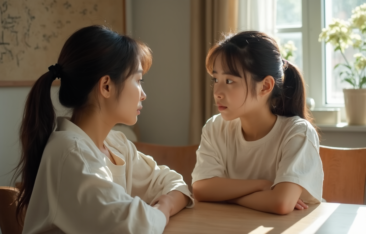 사춘기 딸과 갈등 상황 해결 단계