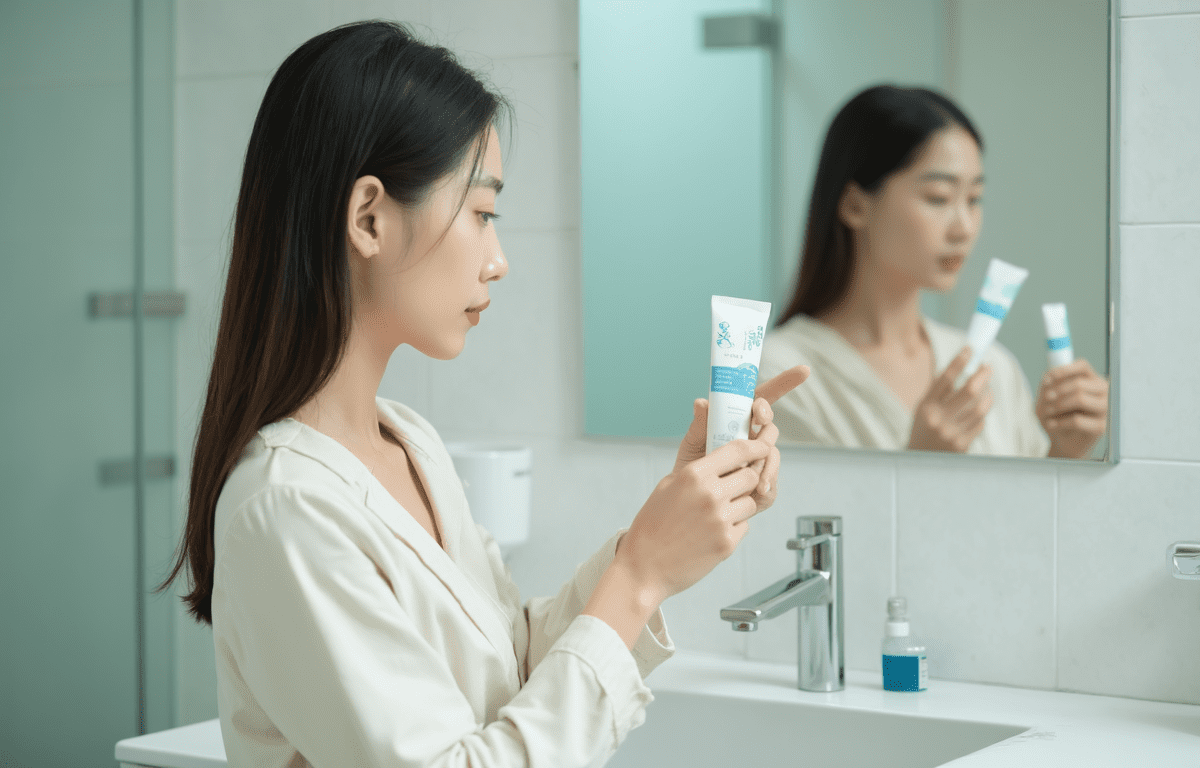 안전한 대체 치약 선택 기준 및 예방 조치