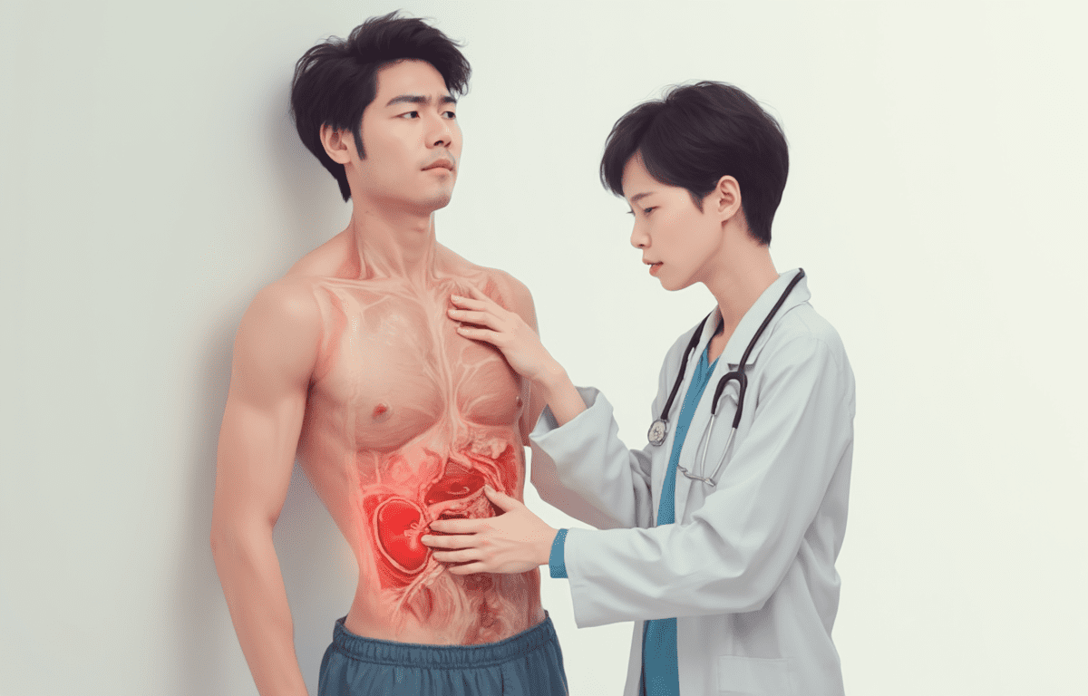 칼로 찌르듯한 오른쪽 옆구리 통증 신장·요로결석 및 신우신염