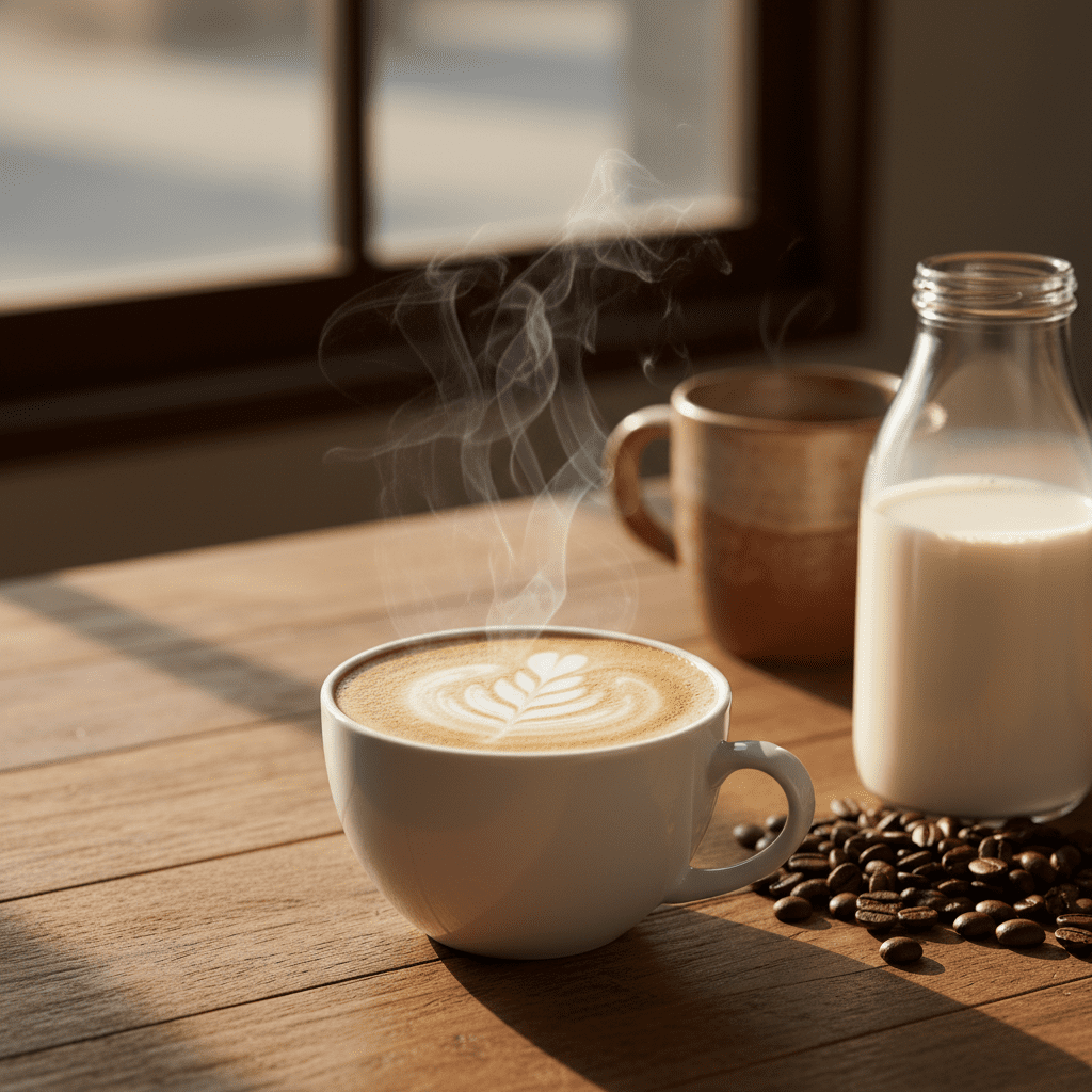 High Calcium Home Cafe Latte Complete Kamut Oat Filled Soy Milk Review